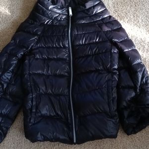 Black puff jacket